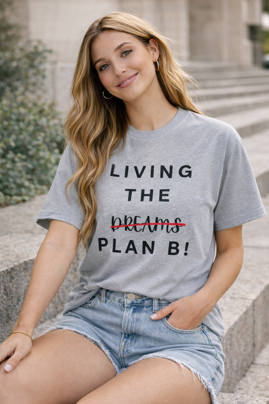 Living Plan B Oversize T-Shirt