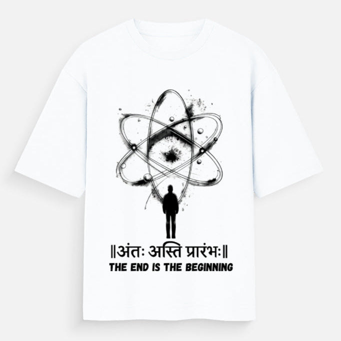 End Is Beginning Oversize T-Shirt