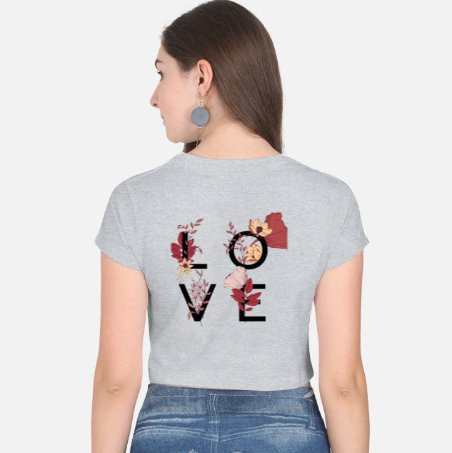 Love Crop Top