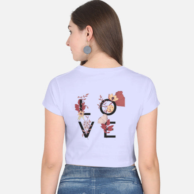 Love Crop Top
