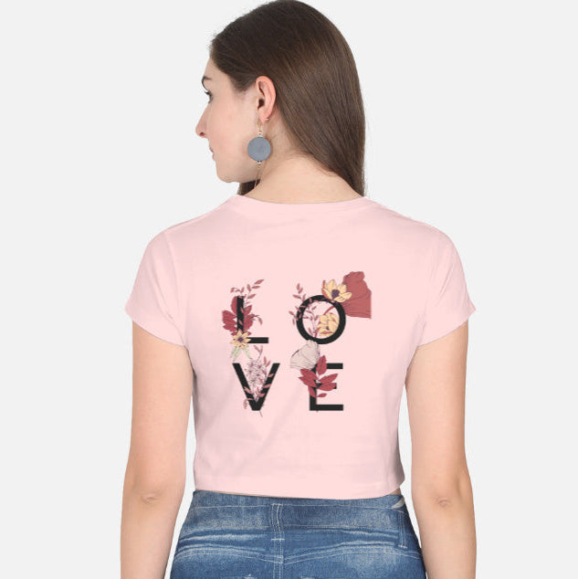 Love Crop Top