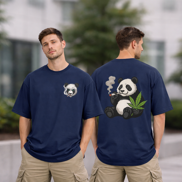 Smoky Panda Oversize T-Shirt