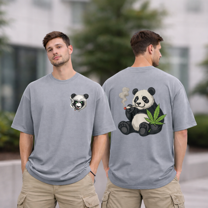 Smoky Panda Oversize T-Shirt