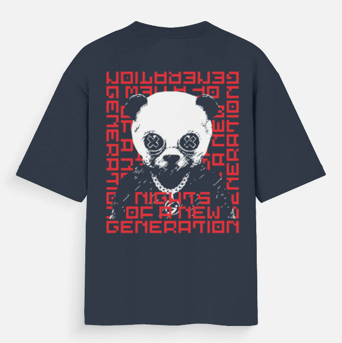 Scary Panda Oversize T-Shirt